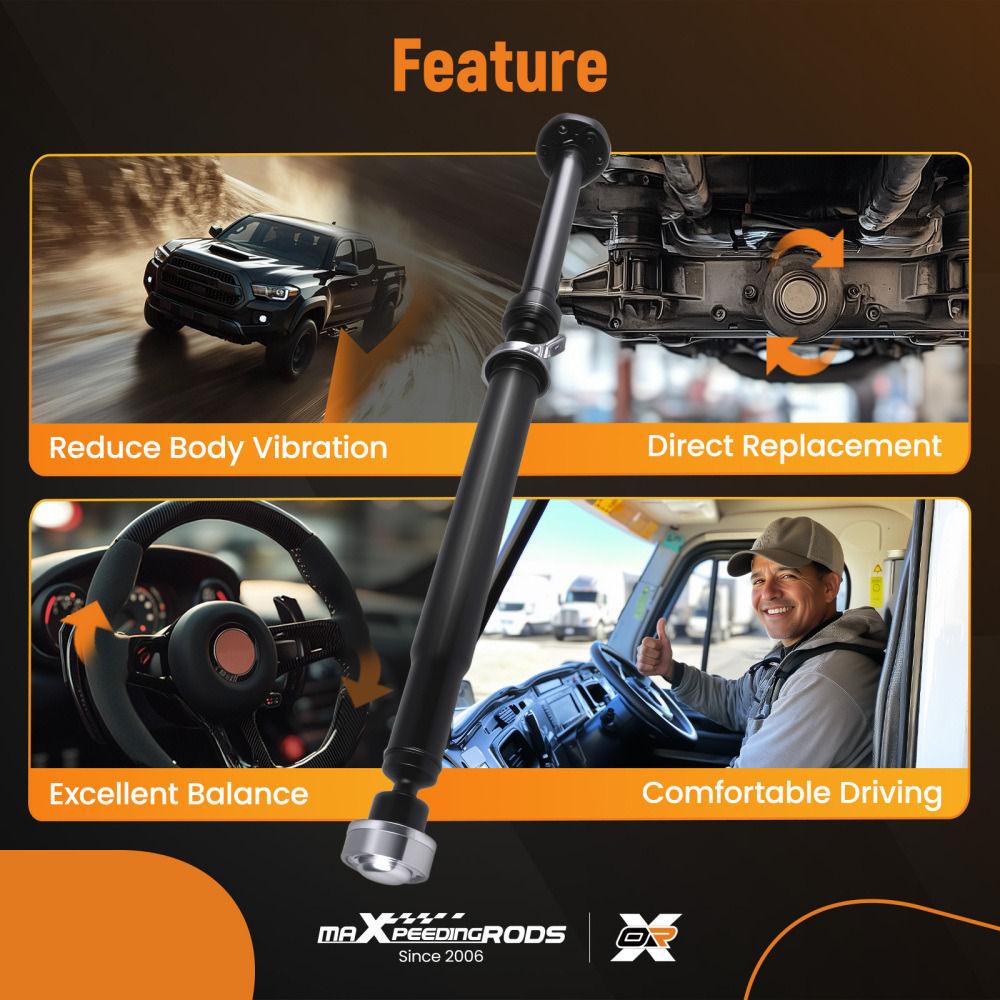 Rear Driveshaft Prop Shaft Assembly compatible for Jeep Grand Cherokee V6 3.6L 2011 AWD