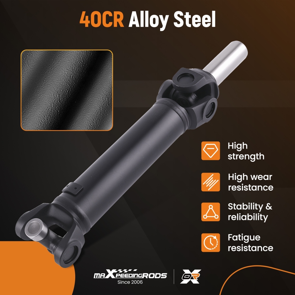 Rear Driveshaft Propshaft Assy compatible for Jeep Wrangler YJ 1987-1993 4.0L 4.2L Manual