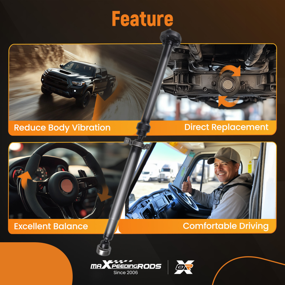 Driveshaft Prop Shaft compatible for Dodge Durango 3.6L 5.7L 2011 2012 AWD 215mm Rear Axle