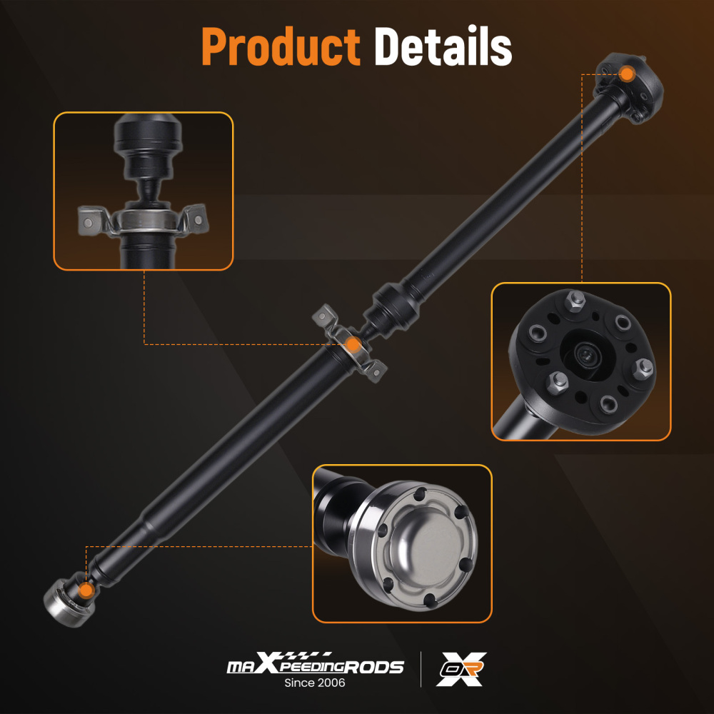 Driveshaft Prop Shaft compatible for Dodge Durango 3.6L 5.7L 2011 2012 AWD 215mm Rear Axle