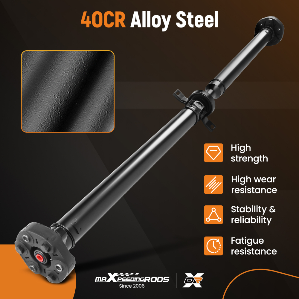 Rear Driveshaft Prop Shaft Assembly compatible for Cadillac CTS RWD 08-14 Automatic Trans