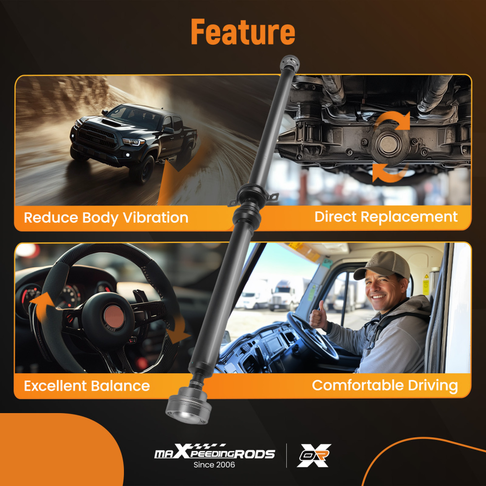 Rear Driveshaft Assembly compatible for Dodge Durango 3.6L RWD 2011-2013 976-983 52123632AA