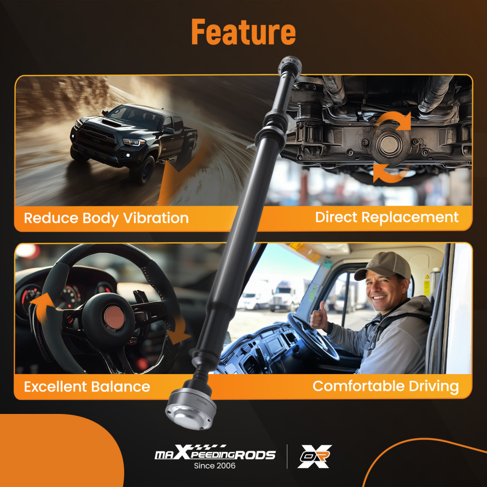 Rear Driveshaft Propshaft Assembly compatible for Jeep Grand Cherokee V6 3.6L RWD 2014-2019