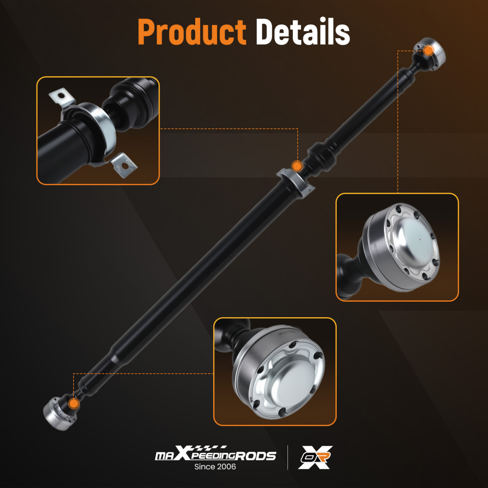 Rear Driveshaft Propshaft Assembly compatible for Jeep Grand Cherokee V6 3.6L RWD 2014-2019