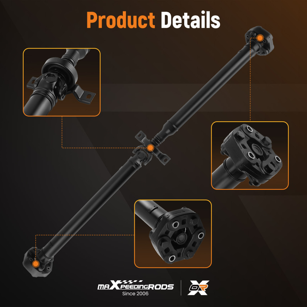 Rear Side Driveshaft Propshaft Assembly compatible for Cadillac ATS RWD 2013-2019 Automatic