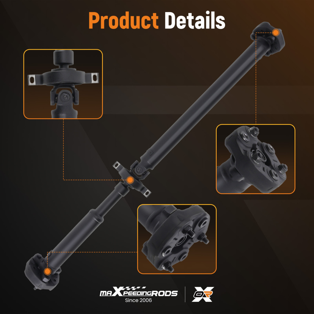 Rear Driveshaft Prop Shaft Assembly compatible for BMW E84 E90 E91 E92 325xi 328i xDrive