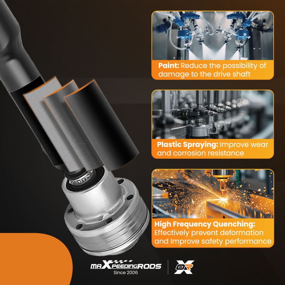 Rear Drive Shaft Prop Shaft Driveshaft Assembly compatible for Jeep KL Cherokee 2014-2020