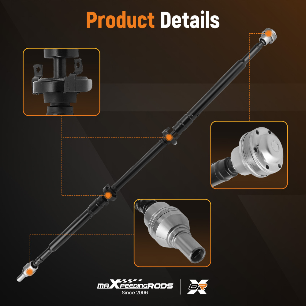 Rear Drive Shaft Prop Shaft Driveshaft Assembly compatible for Jeep KL Cherokee 2014-2020