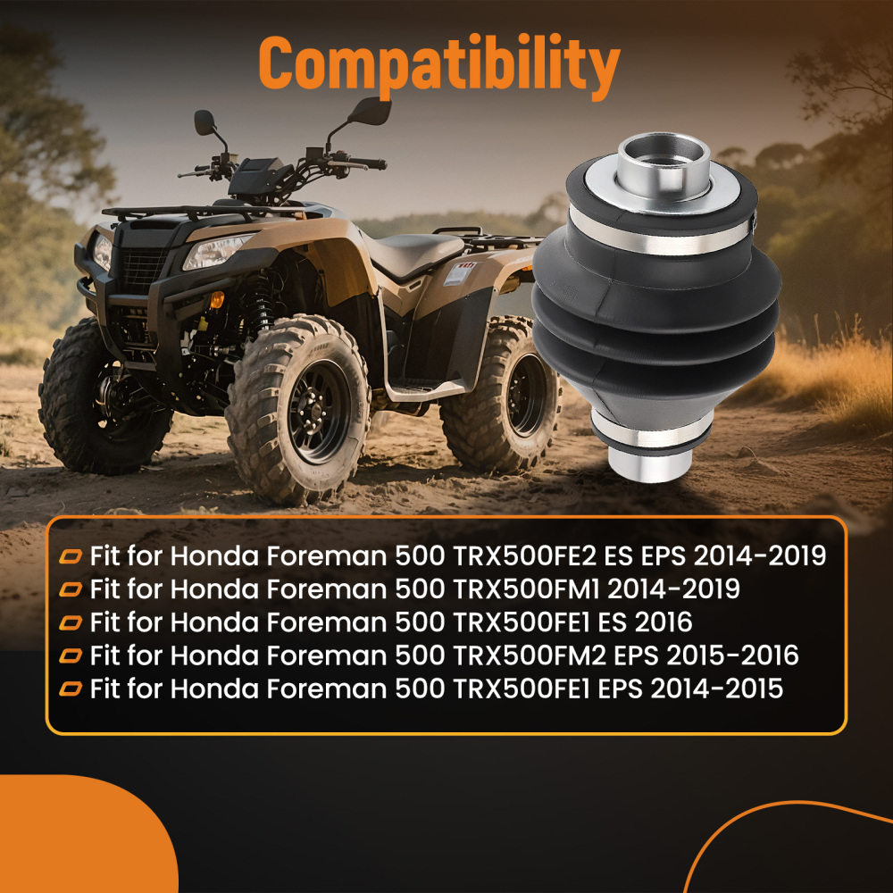 Rear Propeller Drive Shaft Yoke compatible for Honda Rancher 420 TRX420FA 4x4 2014-2023