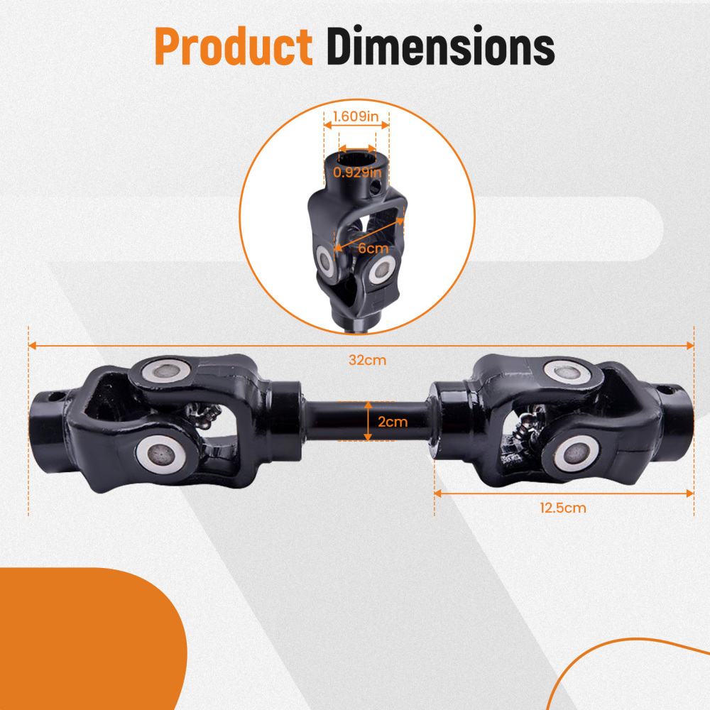 Rear Prop Drive Shaft compatible for Polaris ATV compatible for Sportsman 800 4x4 Ho EFI 08-2009