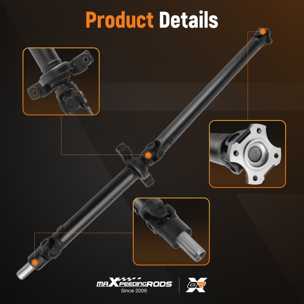 Rear Propeller Shaft Compatible For Subaru Outback 3.0L 2.5L 2005-2009 Auto Trans. 936-914