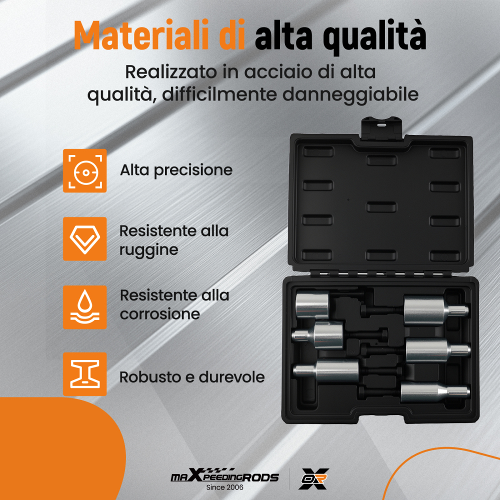 6 Pezzi Attrezzo Centraggio Frizione SAC compatibile per BMW Installazione Semplice Acciaio