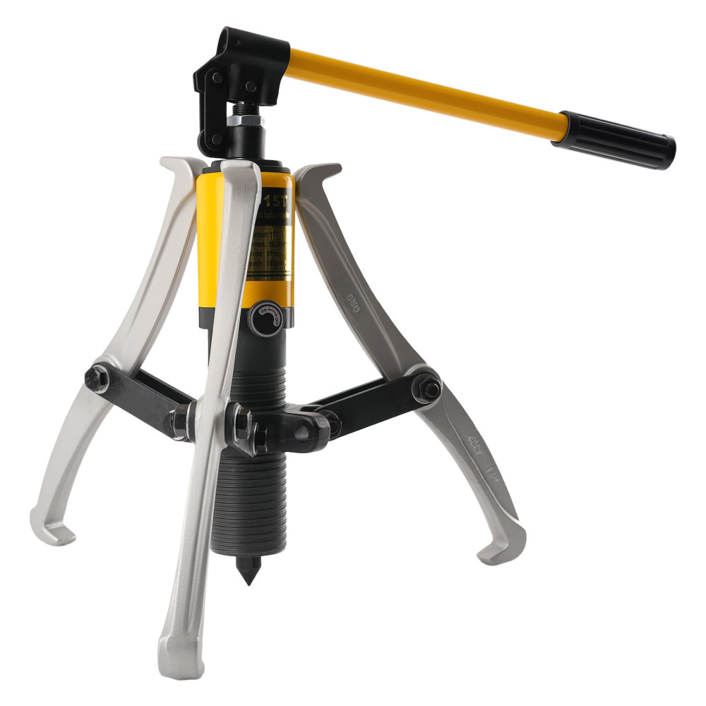 Estrattore Idraulico 15 Ton 3 Griffe Acciaio Forgiato Sollevamento 50mm Auto