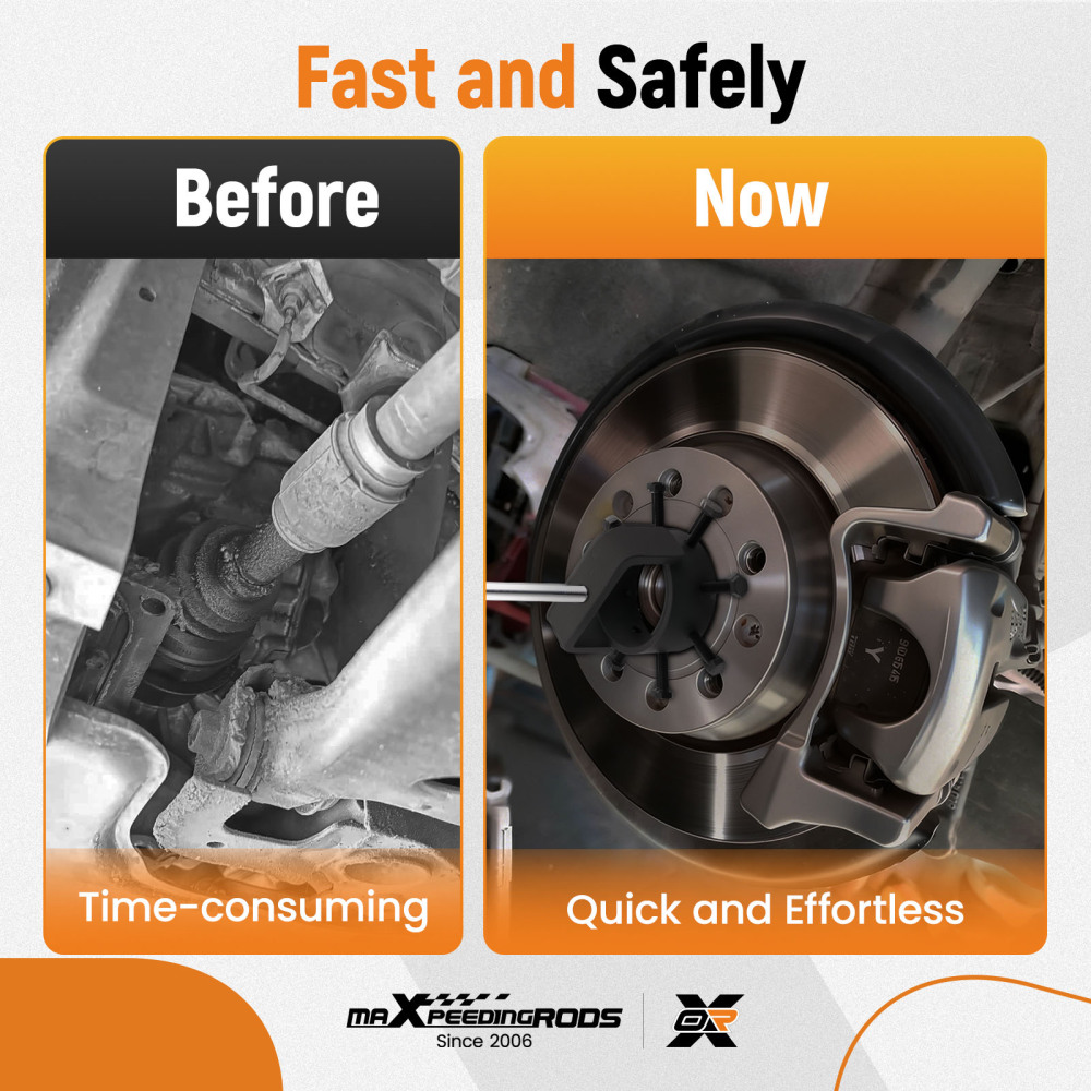 3.7 Axle CV Puller for ATV UTV Side-by-Side Carbon Steel Removal 8-Bolt Tool