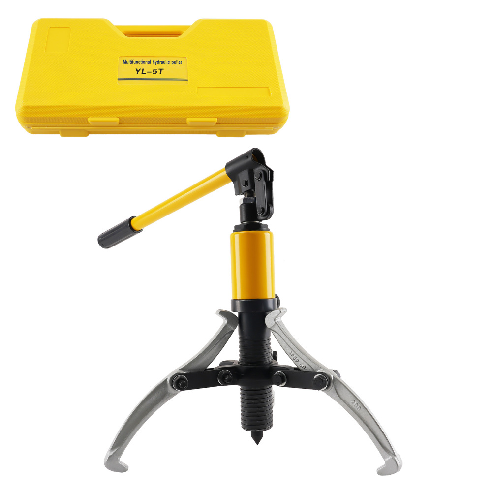 5 Ton 2/3 Jaw Hydraulic Gear Puller 50mm Stroke Bearing Remover Tool Set Kit
