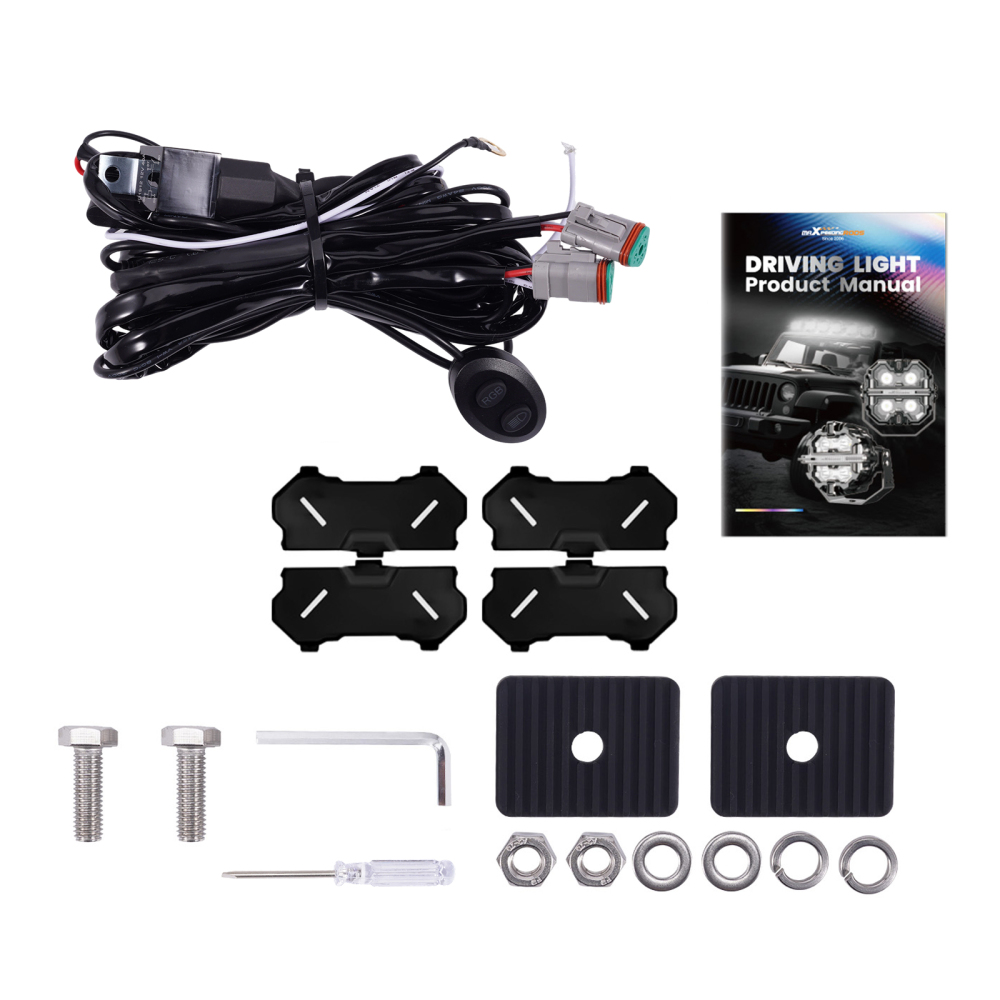 Luz LED Conducción 3.5 160W For SUV 4x4 ATV IP68 RGB DRL Spot Beam 6000K 160W