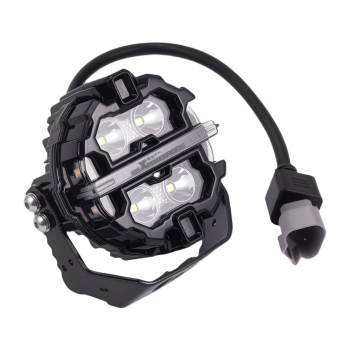 3.5inch 160W LED Driving Light Spot Beam RGB DRL For 4X4 ATV IP68 compatible for White 6000K