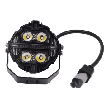 3.5inch 160W LED Driving Light Spot Beam RGB DRL For 4X4 ATV IP68 compatible for White 6000K