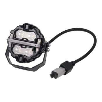 3.5inch 160W LED Driving Light Spot Beam RGB DRL For 4X4 ATV IP68 compatible for White 6000K