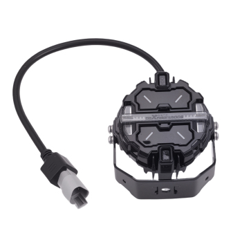 LED Pod Light Kit For UTV ATV 3.5 Round 160W Spot RGB DRL IP68 compatibile per White 6000K 12V