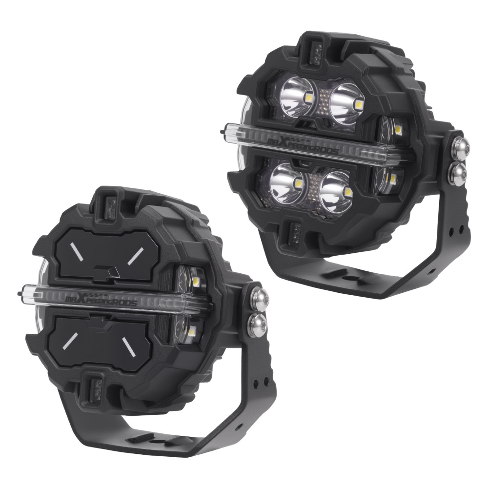 Luci di guida a LED 19200LM Spot RGB Pods For UTV Marine 4X4 Off Road 12V IP68
