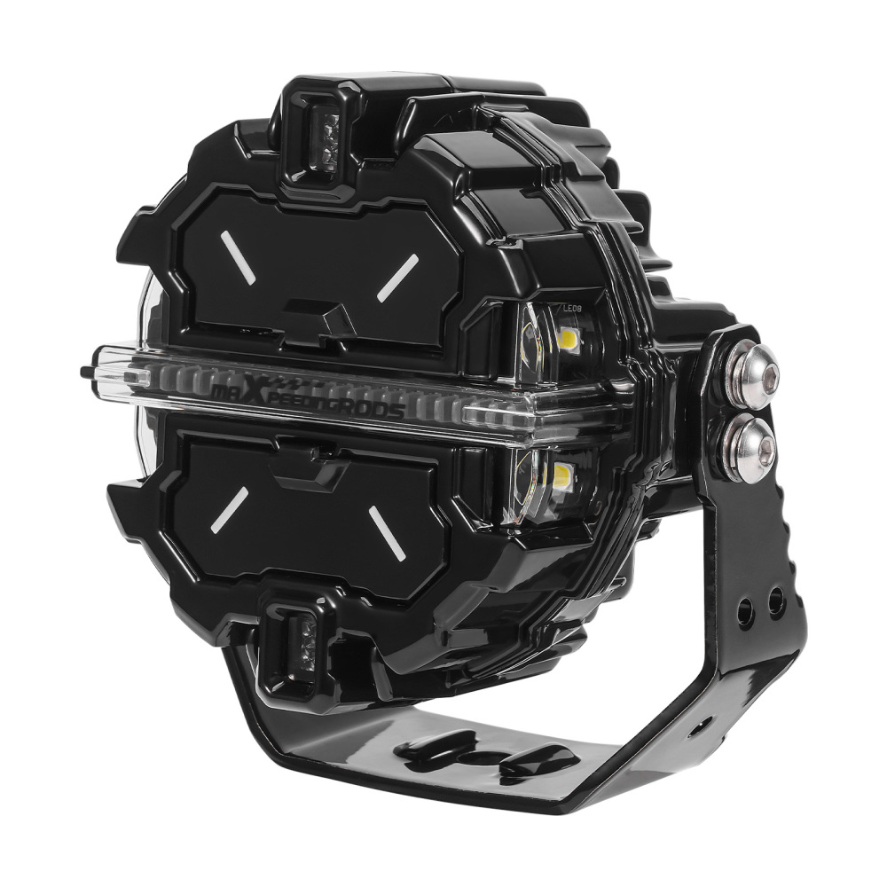 Phare LED Auxiliaire 160W 270° DRL For 4x4 SUV Camion IP68 6000K Spot Beam 3.5