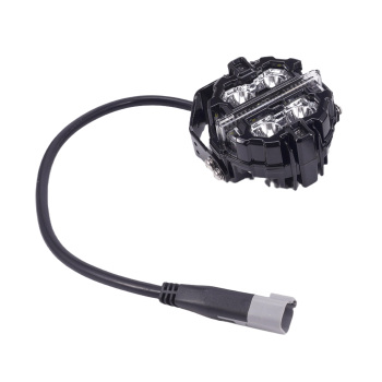 3.5inch Round 160W LED Driving Light Spot Beam DRL Amber 3000K compatible for White 6000K IP68