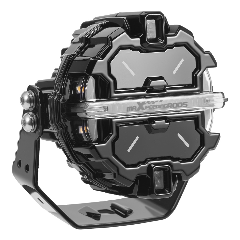 Round LED Work Light 3.5 For Marine Truck SUV ATV Side Shooter compatibile per White Amber DRL