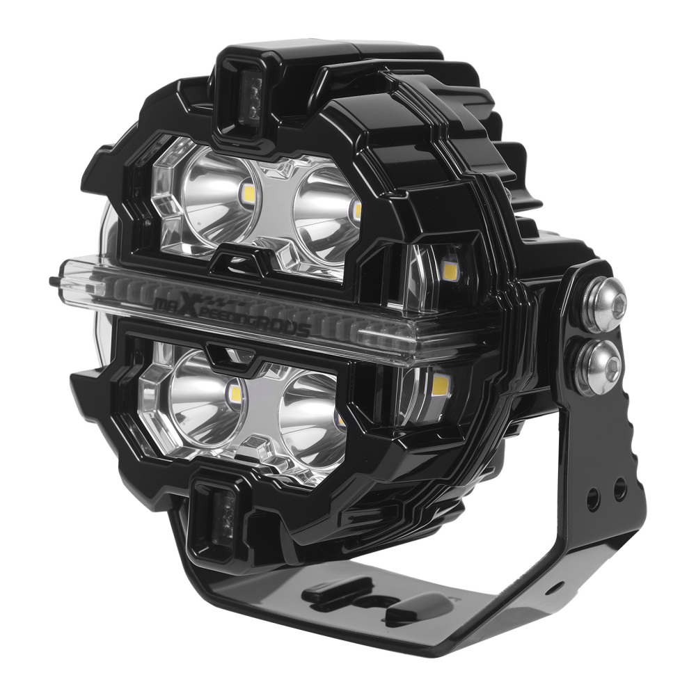 Round LED Work Light 3.5 For Marine Truck SUV ATV Side Shooter compatibile per White Amber DRL