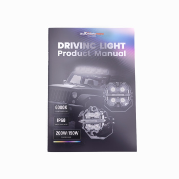 LED Work Lights 19200LM Side Shooter For SUV Truck Marine 4WD compatible for White+Amber DRL