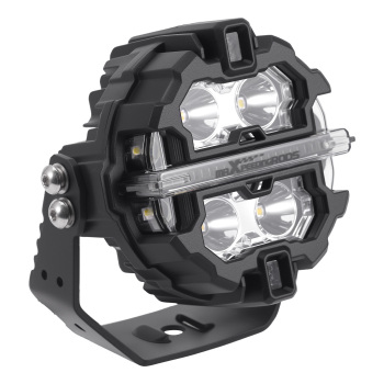 Feux de route à LED de 3,5 pouces, faisceau spot 160 W, éclairage latéral DRL