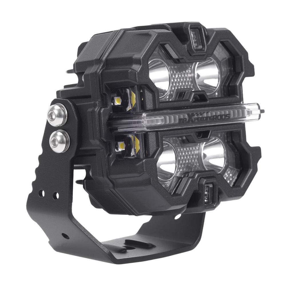 LED Luz Auxiliar Conducción 3.5 160W RGB DRL For ATV UTV 4WD 4X4 12V IP68