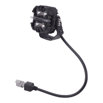 3.5 LED Work Light Bar Pods RGB DRL For Off Road 4WD ATV 270° Beam 19200LM 12V