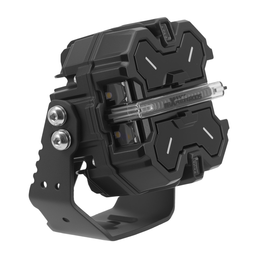 LED Pod Luci 160W For Auto SUV 4X4 Marina RGB DRL Spot Beam 3.5 IP68 Bianco 12V