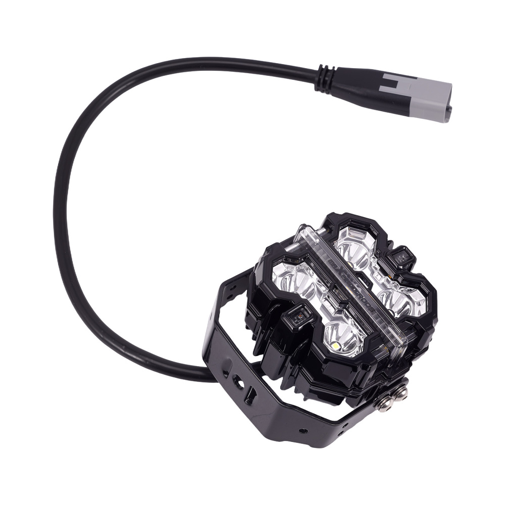 Faretto LED Ausiliario 270° 3,5 pollici IP68 Luce Lavoro 6000K DRL Ambra Camion