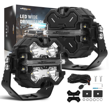 Luz LED Conducción 160W For Camión Tractor SUV ATV 6000K Blanco IP68 3.5 9-32V