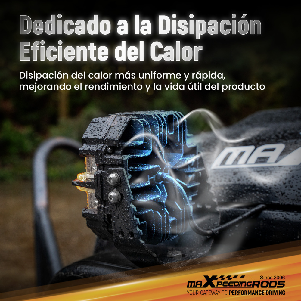 LED Auxiliary Lights 270° Beam IP68 Waterproof For Marine Boat Mining Vehicle