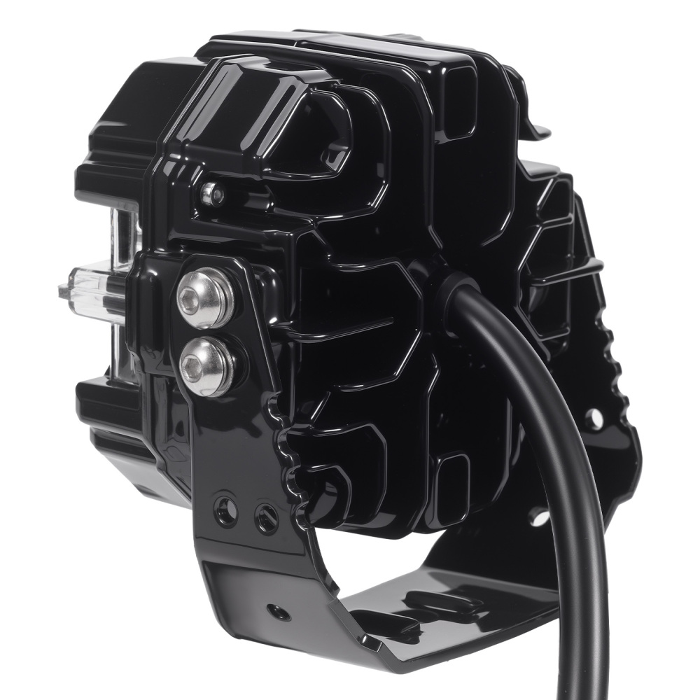 Feux de jour à LED 3,5 pouces, feux de route tout-terrain, ambre 3 000 K 9-32V