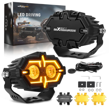 108W LED Driving Light For Universal Off-Road Vehicles ATV SUV 4X4 Truck 4.5