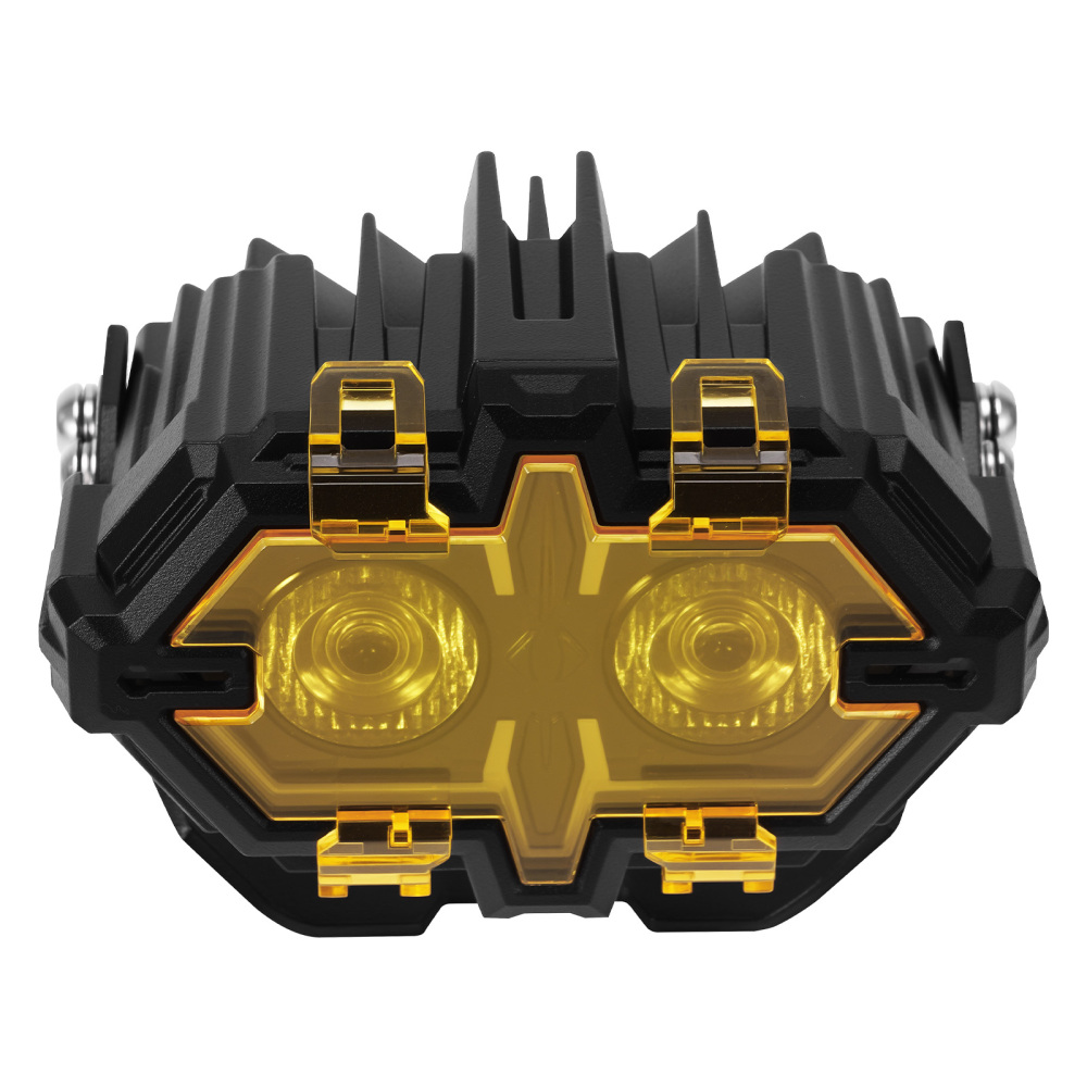 LED Auxiliary Light For Off-Road Truck Excavator 4.5x2.5 108W Spot Flood Combo