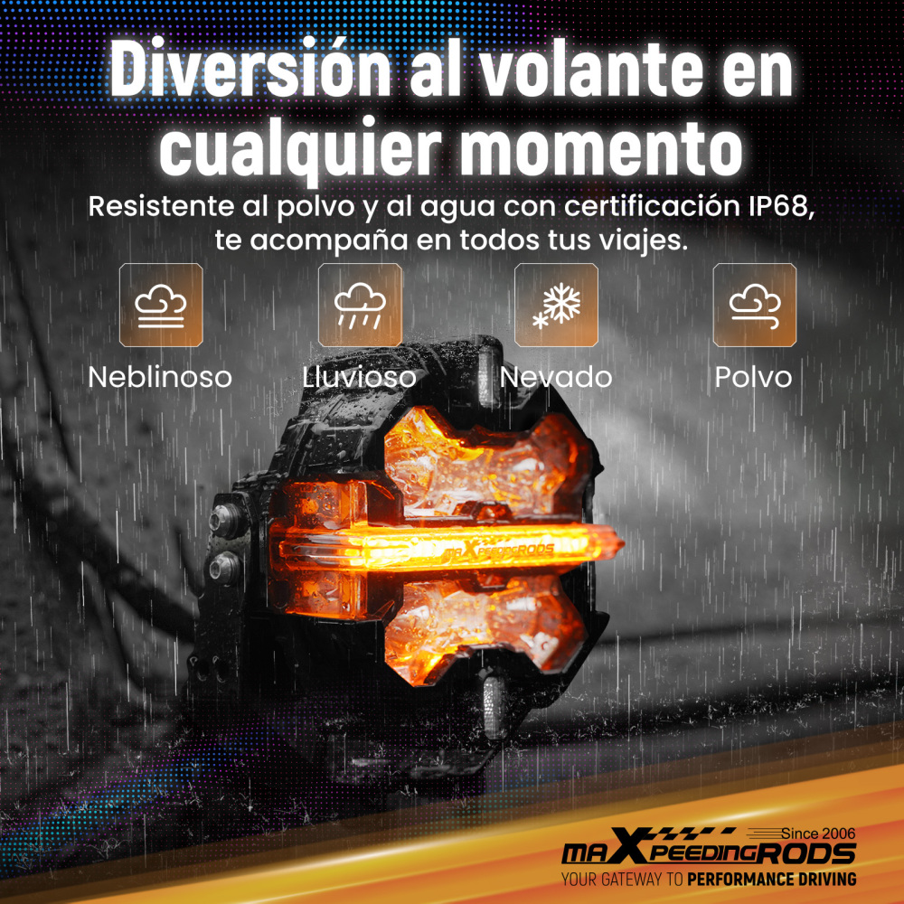 5 inch 160W LED Driving Light Spot Beam RGB DRL For 4X4 ATV IP68 compatible for White 6000K