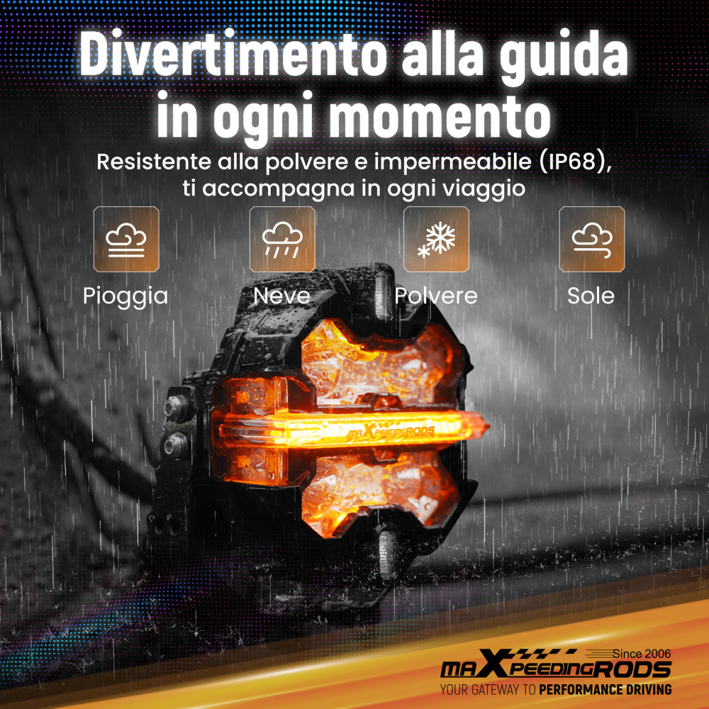 5 inch 160W LED Driving Light Spot Beam RGB DRL For 4X4 ATV IP68 compatible for White 6000K