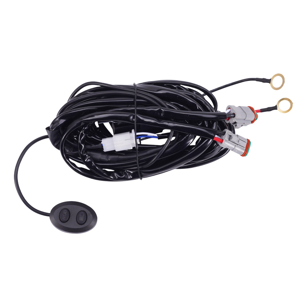 5inch 212W LED Driving Lights Spot Beam RGB DRL Round Pod Lamp compatible for White 6000K IP68