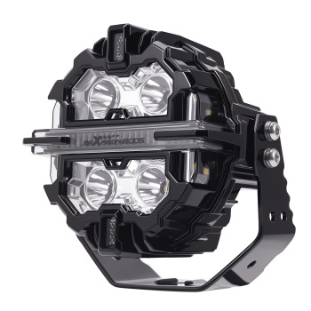 Luci di guida a LED da 5 per fuoristrada, bianche + ambra, DRL, IP68, 178 W