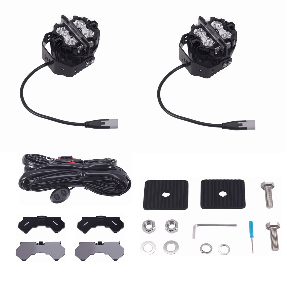 5 178W LED Driving Light Spot Beam For 4X4 Truck compatible for White DRL Side Shooter IP68