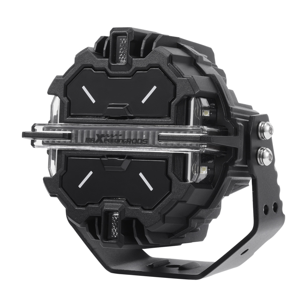 Feux de route à LED 5 Combo Spot Flood 178W Blanc DRL Feux tout-terrain 9-32V