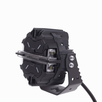 5 178W LED Driving Lights Spot Beam DRL compatible for White Amber Pod Lights IP68 270° 6000K