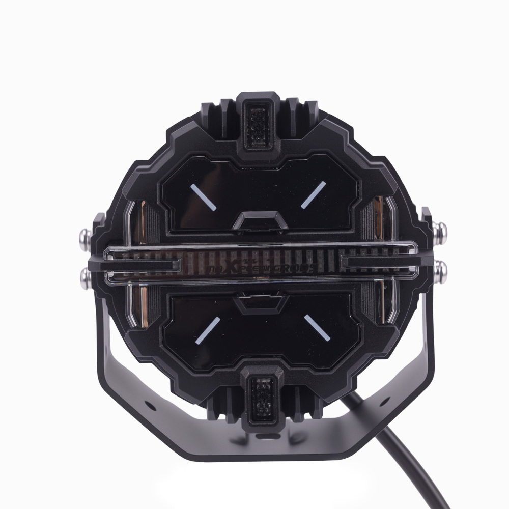 Luci di guida a LED da 5 Spot Flood Combo 178W Bianco DRL Off Road Light Pods