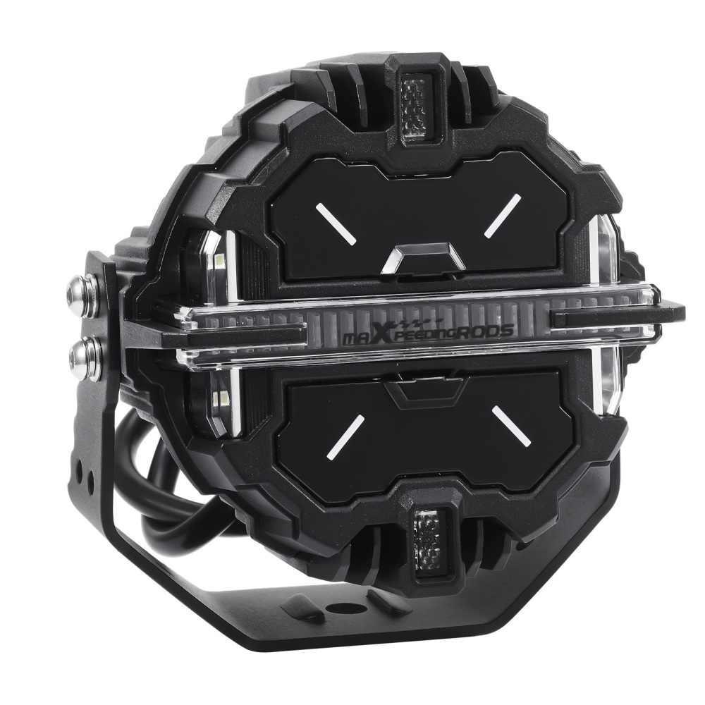 Luci di guida a LED da 5 Spot Flood Combo 178W Bianco DRL Off Road Light Pods