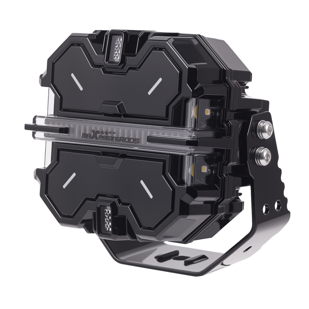 Ampoules LED carrées 212 W blanc ambre For UTV, marine, tout-terrain, 4x4, IP68